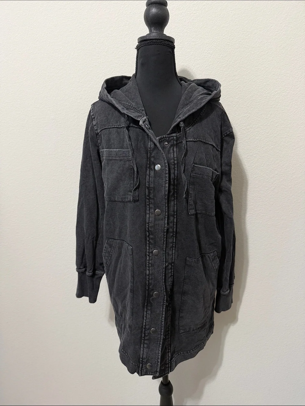 LOGO by Lori Goldstein casual hooded